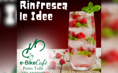 Rinfresca le idee da e-Bike Cafè, pausa ideale prima di avventurarti nel Delta del Po